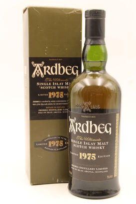 (1) Ardbeg 1975 Single Islay Malt Scotch Whisky, 700ml, 43% ABV