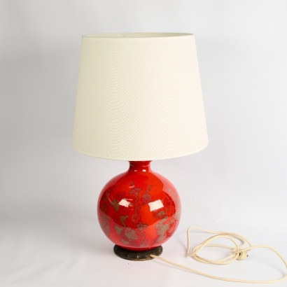 A Rare Mid-Century Table Lamp by Giacomo Onestini for Ernestine