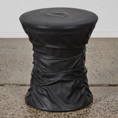 A Height Adjustable Bellow Stool by Toan Nguyen for Walter Knoll