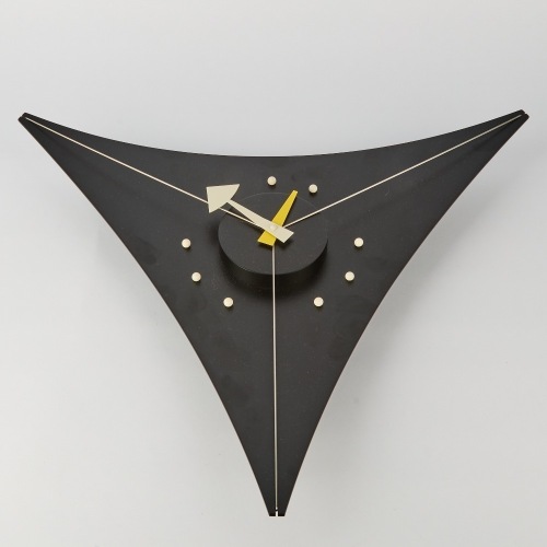 A Vitra Triangle Wall Clock by George Nelson
