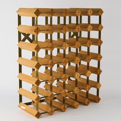A Thirty Bottle Wine Rack