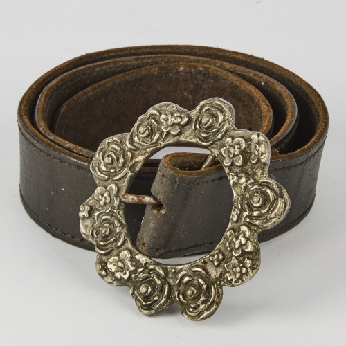 A Matthew Von Sturmer Belt Buckle wth Belt
