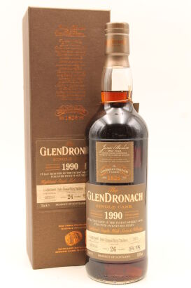 (1) Glendronach 1990 Pedro Ximenez Sherry Cask 26 Year Old Single Malt Scotch Whisky, Bottled 2016, Cask # 2963 / Bottle no. 514 of 584, 50.8% ABV, 700ml (GB)