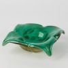 A Green Gold Fleck Bowl