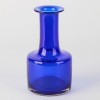 A Handblown Cobalt Blue Vase