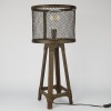 An Industrial Cast Iron Lamp