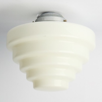 A Glass Beehive Lamp Shade