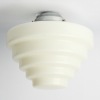 A Glass Beehive Lamp Shade