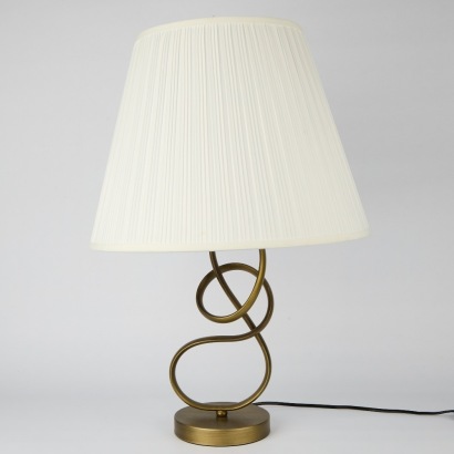 An Infinity Loop Table Lamp