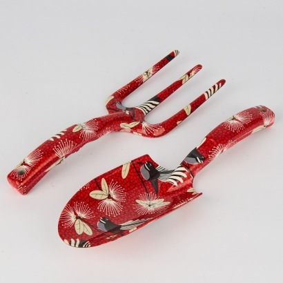 A Kiwiana Trowel and Garden Fork Set