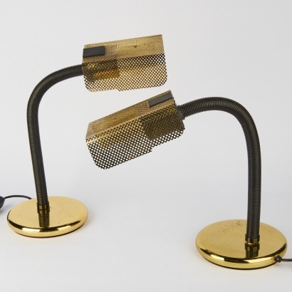 A Pair of 1970s Targetti Table Lamps