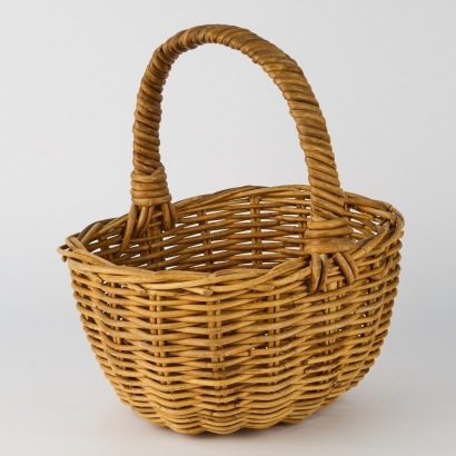 A Vintage Wicker Basket