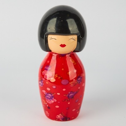 A Vintage Japanese Kokeshi Doll