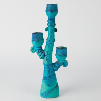 A Belinda Paton 'Prosperity Love Goddess' Large Candleholder