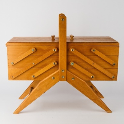 A Vintage Sewing Box