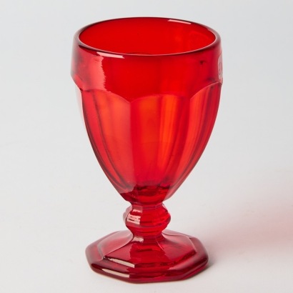A Small Italian Ruby Goblet