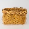 A Handwoven Flax Kete