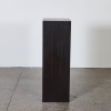 A Black Routed Art Gallery Plinth