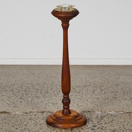 An Art Deco Pedestal Ashtray