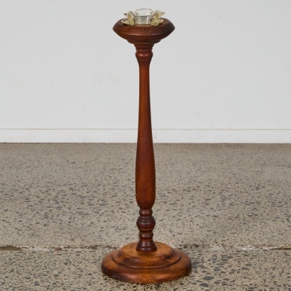 An Art Deco Pedestal Ashtray