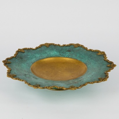 A Vintage Italian Brass Bowl