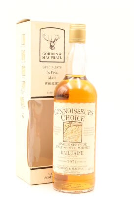 (1) Gordon & Macphail Dailuaine 1971 Coinnosseurs Choice Speyside Single Malt Scotch Whisky, 700ml, 40% ABV (GB)