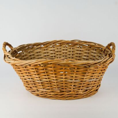 A Vintage Wicker Basket