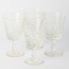 A Set of Seven Crystal Glasses - 2