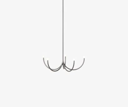 Arca Single Tier Chandelier by Philippe Malouin