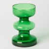 A Mid-Century Scandinavian Green Art Glass Vase