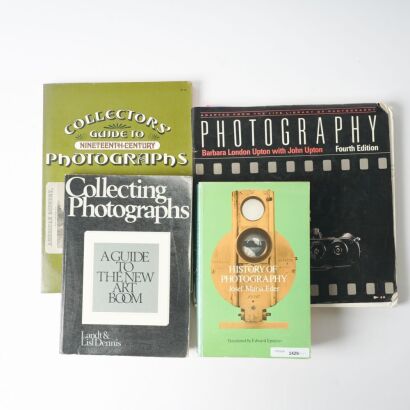 A Set of Four Books on Photography and Its History