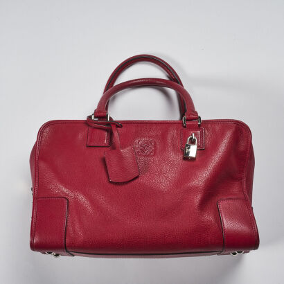 Loewe Pink Leather Bag