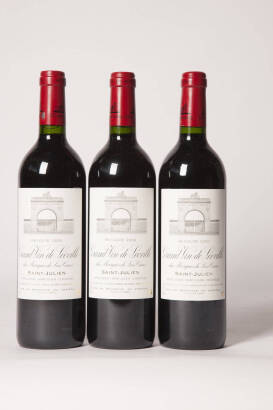 (3) 2000 Chateau Leoville Las Cases, St Julien