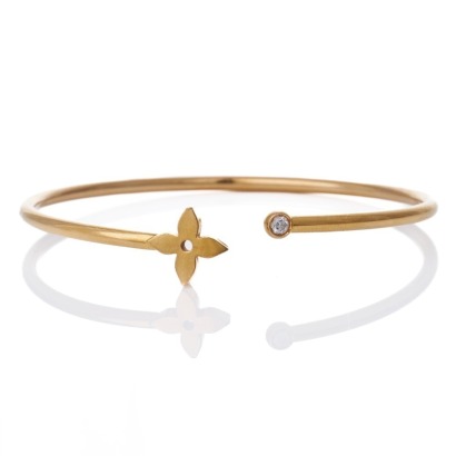 Louis Vuitton, 18ct Pink Gold, Idylle Blossom Twist, 0.06ct Diamond Bracelet