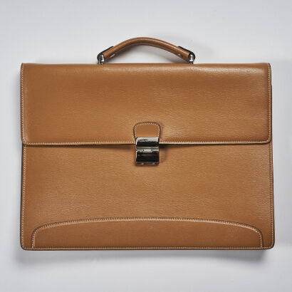 Lancel Tan Briefcase