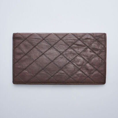 Chanel Quilted Leather Wallet