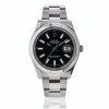 Stainless Steel, 41mm Rolex Datejust II Black index dial Automatic Wristwatch, circa 2017