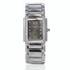 Stainless Steel, 25mm Diamond Patek Philippe Twenty-4 Quartz Wristwatch, circa 2001