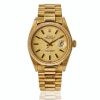 18ct Yellow Gold, 36mm Rolex Datejust Linen Dial Automatic Wristwatch, circa 1977