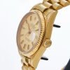 18ct Yellow Gold, 36mm Rolex Datejust Linen Dial Automatic Wristwatch, circa 1977 - 2