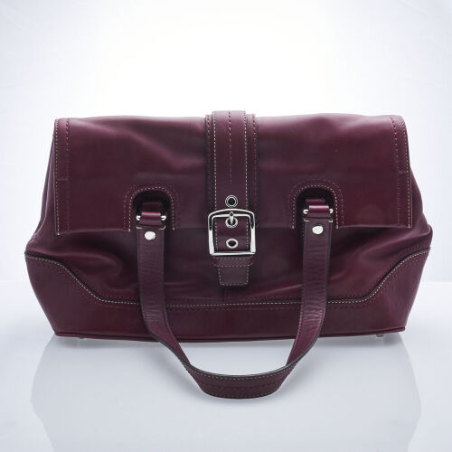 Coach Hamilton Leather Carryall Handbag