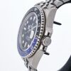 Stainless Steel, 40mm Rolex GMT Master II Black/Blue Bezel Automatic Wristwatch - 2