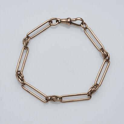 9ct Rose Gold Bracelet