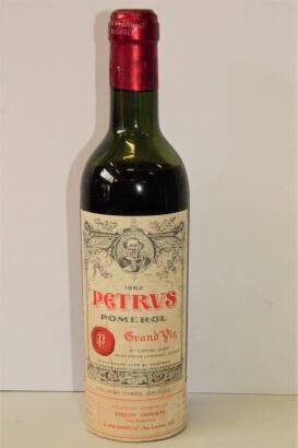 (1) 1962 Petrus 375ml, Pomerol