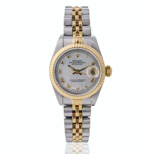 Stainless Steel / 18ct Yellow Gold, 26mm Rolex Datejust Automatic Wristwatch, circa 1991