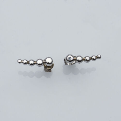 Sterling Silver Climber Earrings