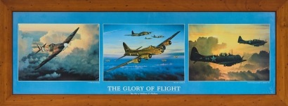 A Picture Titled 'The Glory of Flight'