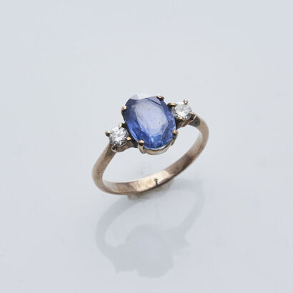 9ct Sapphire Ring