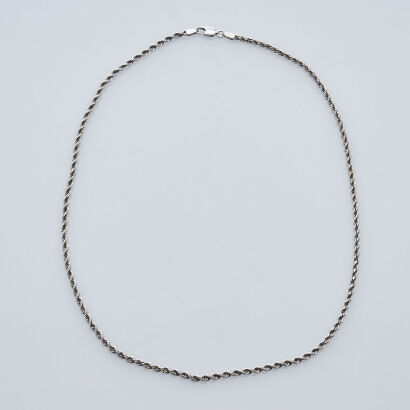 18ct White Gold Chain