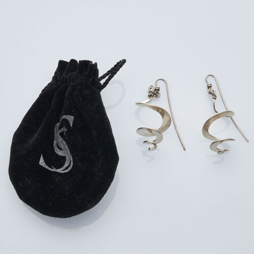 Stolen Girlfriends Club Spiral Earrings